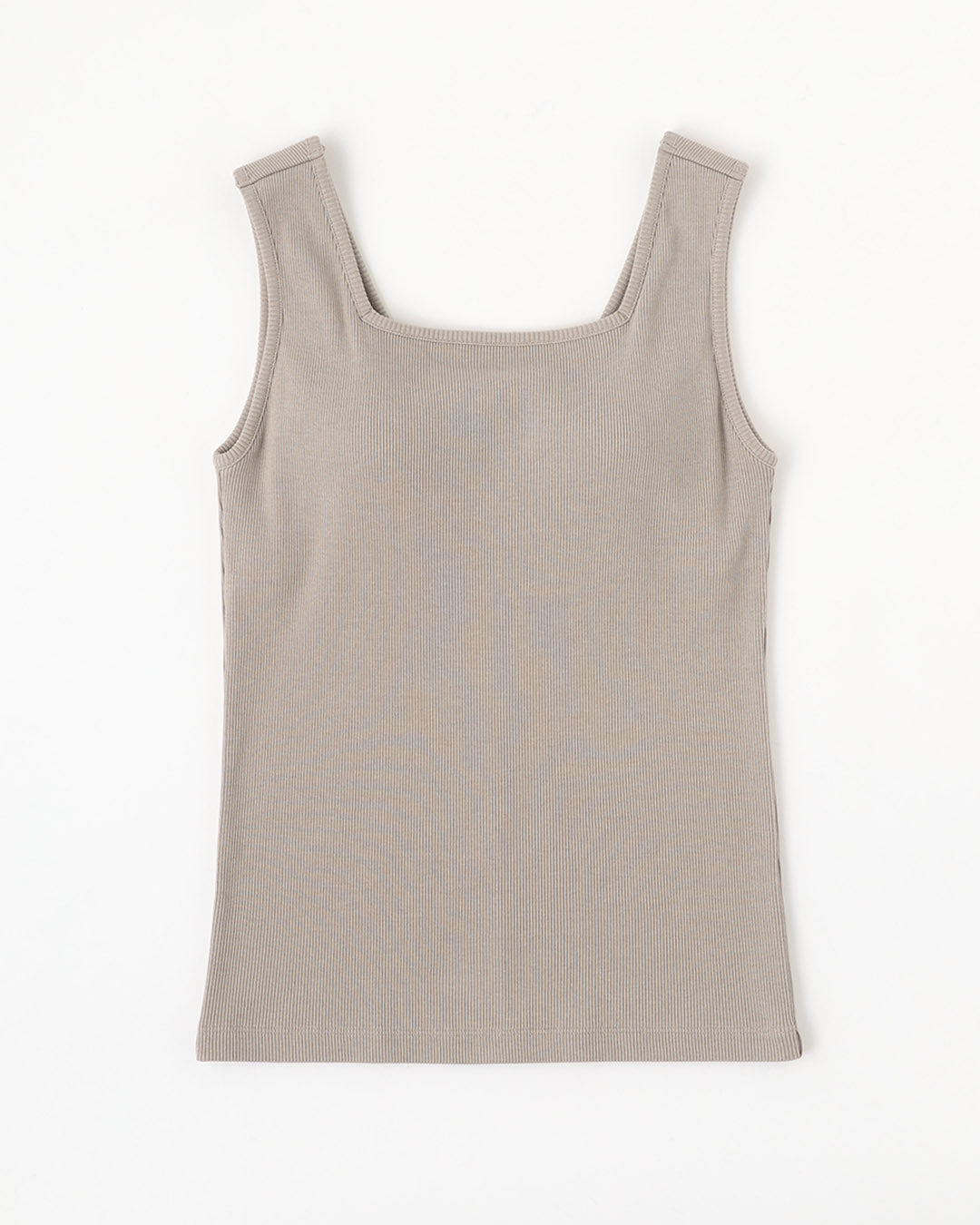 Rib Square Neck Bratop Tank