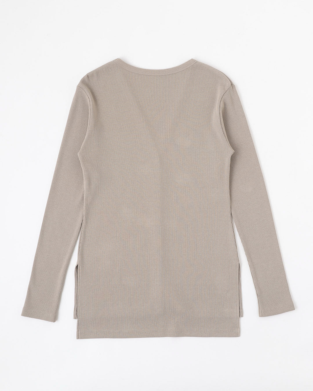 Rib Side Slit Cardigan