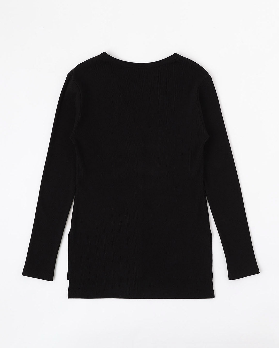 Rib Side Slit Cardigan