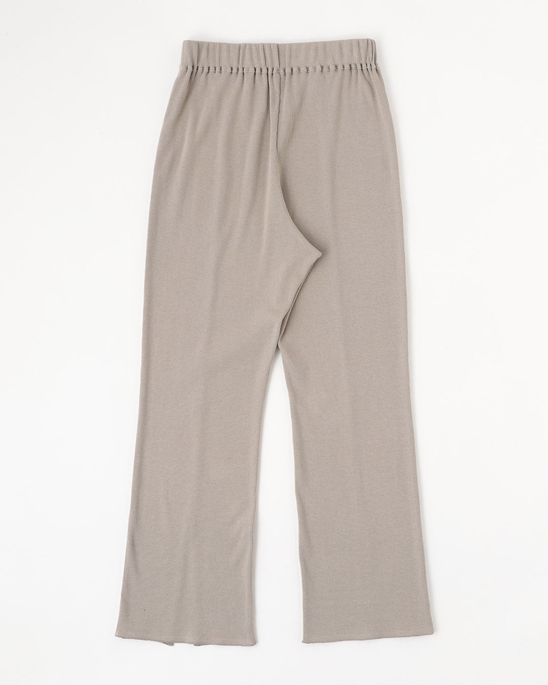 Rib Slit Easy Pants